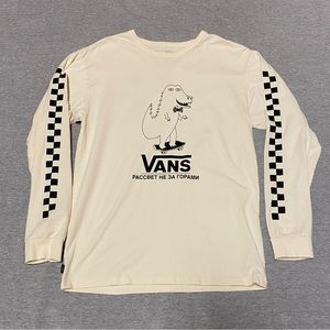 Vans long sleeve skater graphic tee